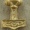 Brass Thor's Hammer Pendant