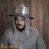 14th Century Conical Kettle Helm – 16 Gauge Steel