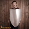 Medieval Heater Shield: Bare Wood