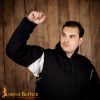 Side-Buckled Gambeson – Black