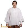 Cotton Pirate / Renaissance Shirt – White – Size Large