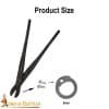 Round Ring Dome Riveting Tool for Chainmail Crafting