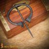 Iron Fibula with Rolled Ends