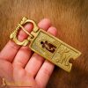Brass Medieval Chivalric Buckle