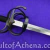 Blackened Swept Hilt Rapier