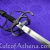 Blackened Swept Hilt Rapier