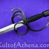 Blackened Swept Hilt Rapier