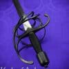 Blackened Swept Hilt Rapier