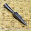 Pyramidal Bodkin Arrowhead - Blackened