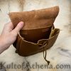 Brown Leather Belt Pouch