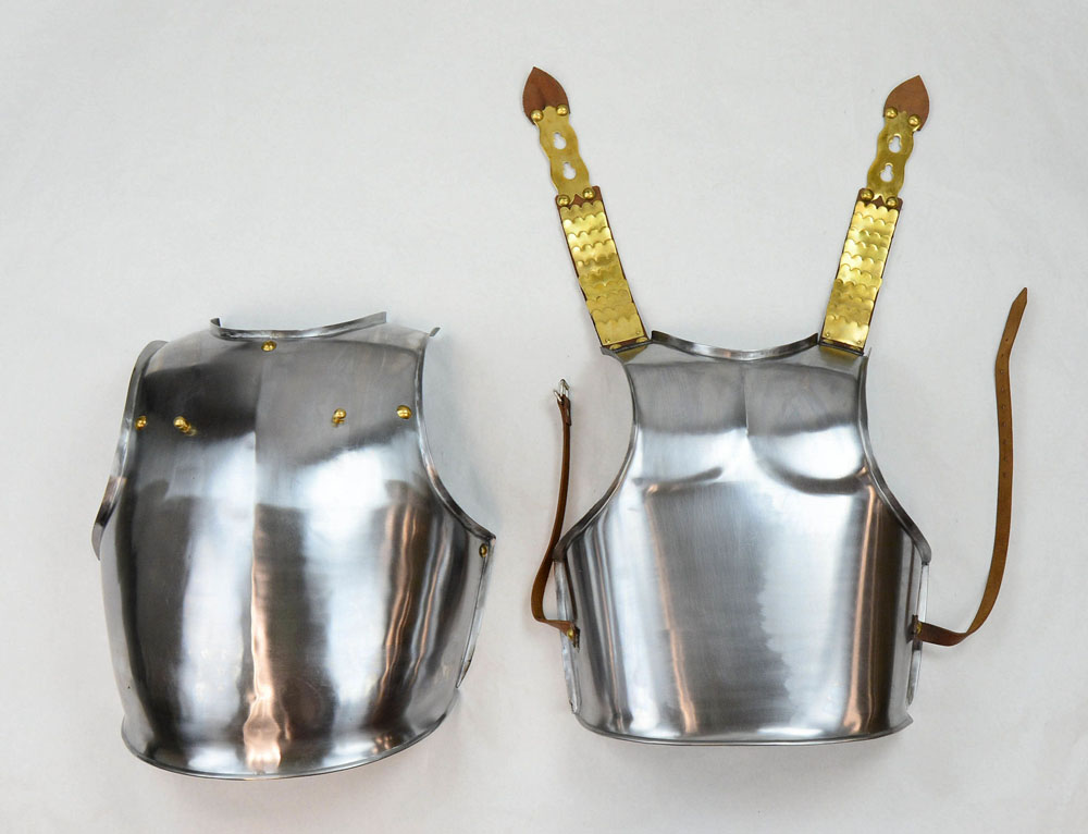 Napoleonic Cavalry Cuirass - 18 Gauge Steel