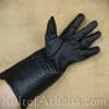 Black Leather Gauntlets