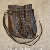 Viking Woven Leather Coin Pouch