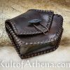 Celtic Leather Belt Pouch