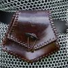Celtic Leather Belt Pouch