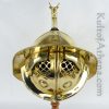 Thraex Gladiator Mosaic Helmet -18 Gauge