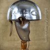 Late Roman Intercisa Helmet with Inset Crosses