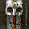 Viking Wolf Helm - 18 Gauge Steel