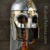Viking Wolf Helm - 18 Gauge Steel