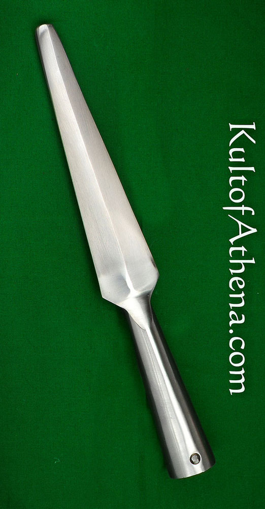 Medieval Spearhead- Round Tip lances, spears Weapons - Swords, Axes, Knives  