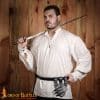Three-Buckled Angled Sword Frog - Black