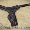 Western Single Holster Gun Belt