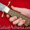 The Frontier Kingpin - Damascus Fighting Bowie