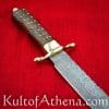 The Frontier Kingpin - Damascus Fighting Bowie