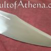 Darksword Messer - Black with integrated Scabbard Belt