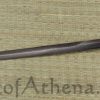 Shinwa Double Edged Black and Red Damascus Shirasaya Sword