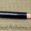 Shinwa Double Edged Black and Red Damascus Shirasaya Sword