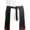 Roman Leather Tassets / Skirt