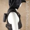 Scoundrel Leather Armor Top - Black