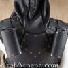 Scoundrel Leather Armor Top - Black