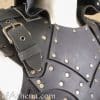 Scoundrel Leather Armor Top - Black
