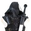 Scoundrel Leather Armor Top - Black