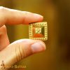 Pyramidal Brass Studs for Leatherwork or Armor
