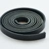 Belt / Strap Blanks - Black Leather - 1/2'' Wide / 12 mm