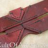 Leather Twin Belt - Red