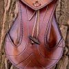 Elven Leather Pouch - Brown