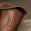 Warrior's Leather Pouch - Brown