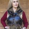 Rogue Female Leather Armor - Black and Brown