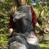 Dark Elf Leather Corset - Black and Brown