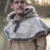 Fur Lined Hood - Desert Beige