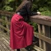 Battle Skirt - Dark Red
