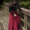 Battle Skirt - Dark Red