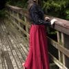 Battle Skirt - Dark Red