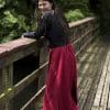 Battle Skirt - Dark Red