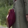 Merchant Purse - Red and Brown
