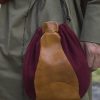Merchant Purse - Red and Brown